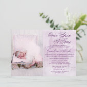 AJOUTER PHOTO - Invitation d'anniversaire de châte (Debout devant)