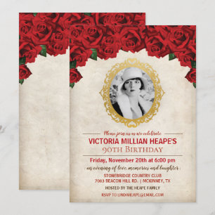 AJOUTER PHOTO - Invitation d'anniversaire étape Ro