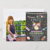 AJOUTER PHOTO - Invitation de Fête d'Anniversaire (Devant)