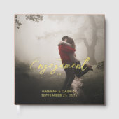 Ajouter Photo Mariage Engagement Party Foil Livre (Recto)