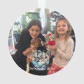 Ajouter Photo Noël avec Dancing Snowman (dos)