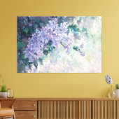 *~* Ajouter TEXTE Lilac TV2 toile étirée Impressio (Insitu(Salon))