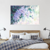 *~* Ajouter TEXTE Lilac TV2 toile étirée Impressio (Insitu(Chambre))