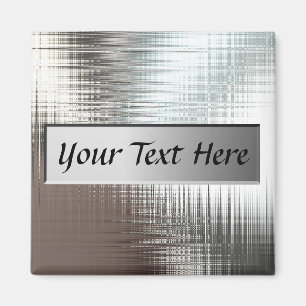 Ajouter un aimant de plaque métallique de texte