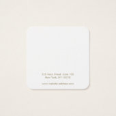 Ajouter un Carré de collier de logo (Dos)