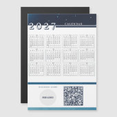 Ajouter un code QR de carte magnétique de calendri (Devant / Derrière)