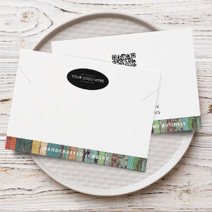 Ajouter un code QR de logo d'entreprise Carte de p