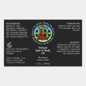 Ajouter un Étiquette de bouteille de logo 4oz ou u (Devant)