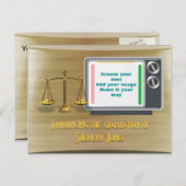 Ajouter un faire-part de graduation photo (Devant / Derrière)