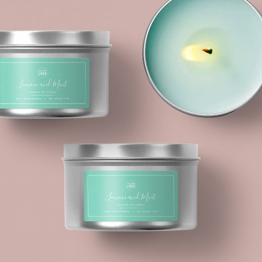 Ajouter un logo Bordure blanche - Étiquette de pro