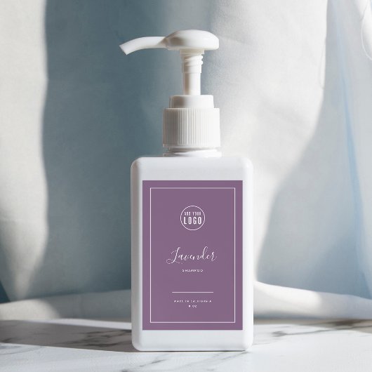 Ajouter un logo Bordure blanche - Étiquette de pro