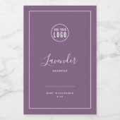 Ajouter un logo Bordure blanche - Étiquette de pro (Étiquettes simples)