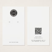 Ajouter un logo d'entreprise et une carte d'affich (Devant & derrière)