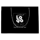 Ajouter un logo d'entreprise Grand sac de vente en (Devant)