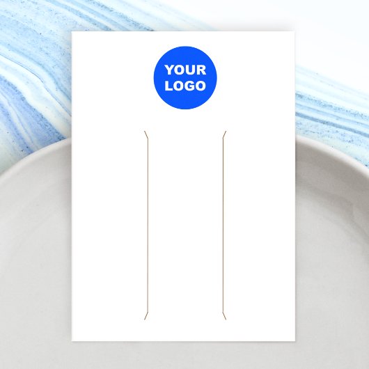 Ajouter un logo - Écran blanc