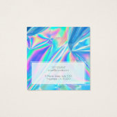 Ajouter Un Logo Holographique Iridescente Écran D' (Dos)