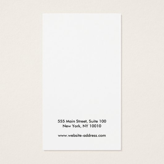 Ajouter un logo N'importe quelle carte d'affichage (Dos)