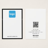 Ajouter un logo noir blanc vêtement de collier (Devant & derrière)