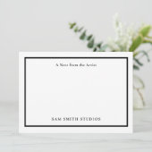 Ajouter un logo ou un Carte de remerciements photo (Debout devant)