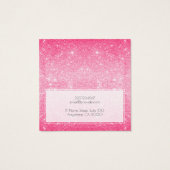 Ajouter Un Logo Parties scintillant Rose Chaud Car (Dos)