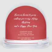 Ajouter un logo personnalisé Arbre de Noël Client (Arrière)