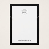 Ajouter un logo personnalisé Couleur de bordure Co (Devant)