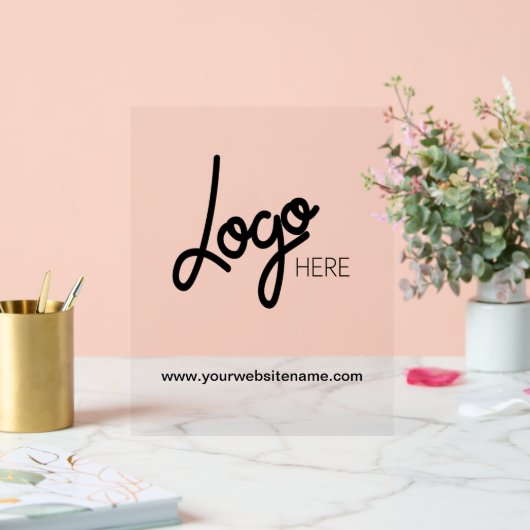 Ajouter un logo professionnel en acrylique (Mariage)