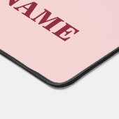 Ajouter un logo simple titre de nom rose pâle (Coin)