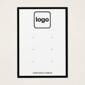 Ajouter un logo trois jeux d'oreilles Bordure noir (Devant)