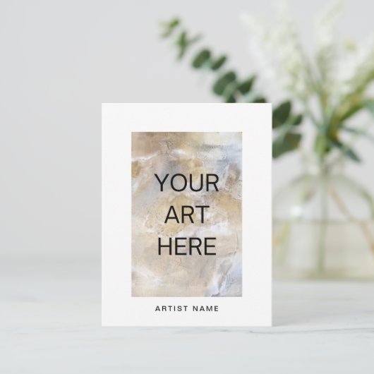 Ajouter un Modèle de carte postale photo (Debout devant)