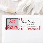 Ajouter un Modèle Étiquette de adresse d'images (En situation)