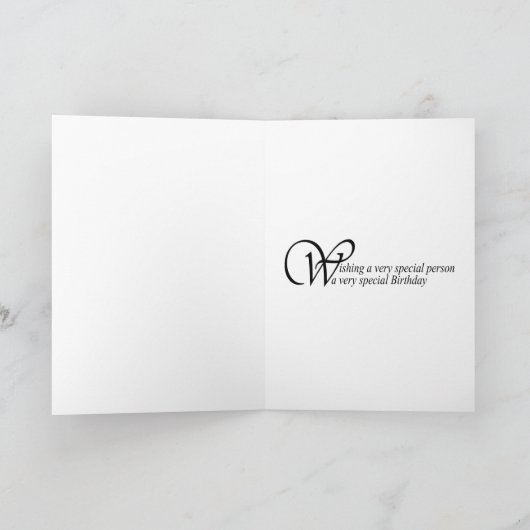 Ajouter un nom, 13ème anniversaire carte (Intérieur)