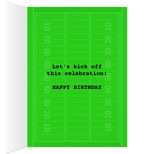 Ajouter Un Nom 58th Birthday Footballs (Intérieur (Droit))