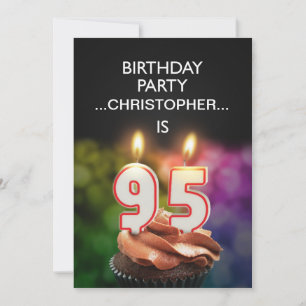 Ajouter un nom, 95e fête d'anniversaire Invitation