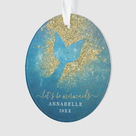 Ajouter un nom à la queue de sirène personnalisée (devant)