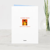 Ajouter un nom à une carte de 2e anniversaire (Dos)