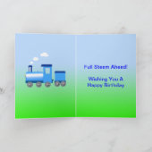 Ajouter un nom à une carte de 2e anniversaire (Intérieur)