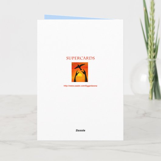 Ajouter un nom à une carte de 6e anniversaire (Dos)