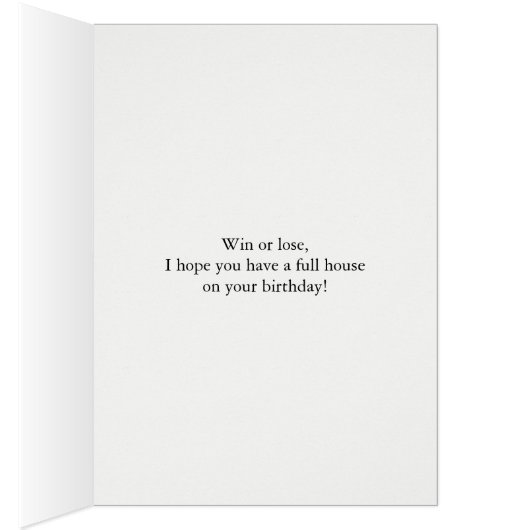 Ajouter un nom Anniversaire, Hearts Full House (Intérieur (Droit))