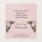 Ajouter un nom - Carte de table - avec des message (Outside Unfolded)