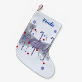 Ajouter un nom Chaussette Canne de Bonbon (Devant (Accrochage))