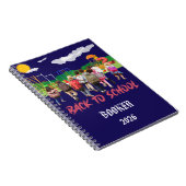 Ajouter un nom Photo Cahier Retour à l'école (Côté Droit)