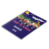 Ajouter un nom Photo Cahier Retour à l'école (Côté gauche)
