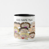 Ajouter un nom sur la tasse (Centre)