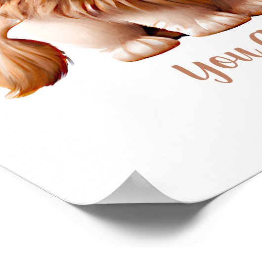 Ajouter un nom Texte, Lion bébé avec affiche de fl (Coin)