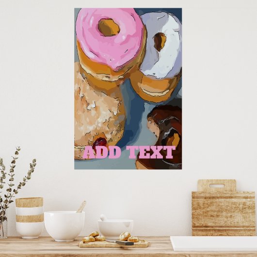 Ajouter un poster de texte (Cuisine)