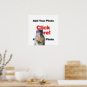 Ajouter un poster personnalisé d'un écureuil (Cuisine)