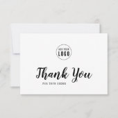 Ajouter un script de logo et un Carte de remerciem (Devant)