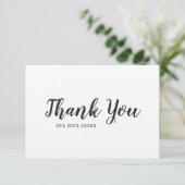 Ajouter un script de logo et un Merci de machine à (Debout devant)