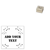 Ajouter un tampon de texte, ajouter votre texte, u (Tamponné)